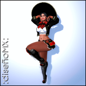 Atuendo _dMX_ Outfit - La Charra Amalia