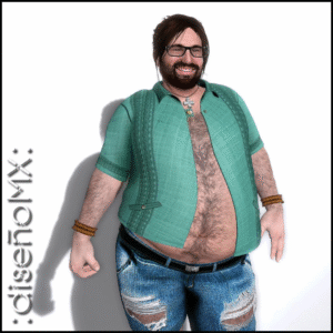 Guayabera _dMX_ Open Shirt (Piggu - Jonathan)